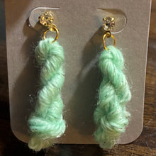 Load image into Gallery viewer, Skein Earrings - 18k Gold Plated Stud