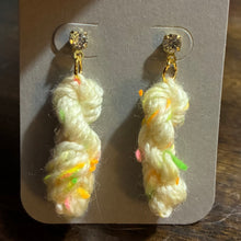 Load image into Gallery viewer, Skein Earrings - 18k Gold Plated Stud