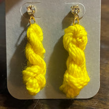 Load image into Gallery viewer, Skein Earrings - 18k Gold Plated Stud