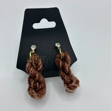 Load image into Gallery viewer, Skein Earrings - 18k Gold Plated Stud