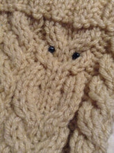 Load image into Gallery viewer, PATTERN- Fowl Weather Fingerless Owl Glove Knitting Pattern