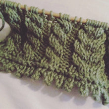 Load image into Gallery viewer, PATTERN- Fowl Weather Fingerless Owl Glove Knitting Pattern