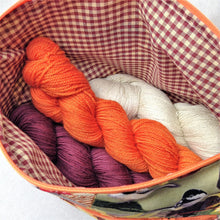 Load image into Gallery viewer, Fall Sunflower Project Bag