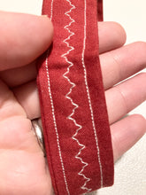 Load image into Gallery viewer, Green Floral Notions Pouch