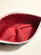 Load image into Gallery viewer, Green Floral Notions Pouch