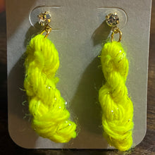 Load image into Gallery viewer, Skein Earrings - 18k Gold Plated Stud

