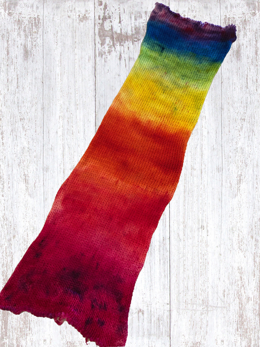 Roy G. Biv - Hand Painted Artisan Sock Blank
