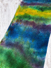 Load image into Gallery viewer, Peacock - Hand Painted Artisan Sock Blank

