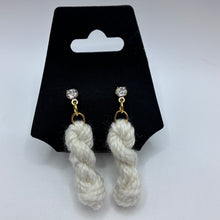 Load image into Gallery viewer, Skein Earrings - 18k Gold Plated Stud
