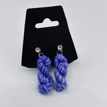 Load image into Gallery viewer, Skein Earrings - 18k Gold Plated Stud
