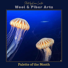 Load image into Gallery viewer, Dance of the Moonlight Jellies - BFL Silk
