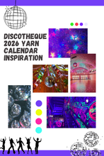 Load image into Gallery viewer, Discotheque - 2026 Holiday Yarn Countdown Calendar from KnitzAndPearls Fiberworks

